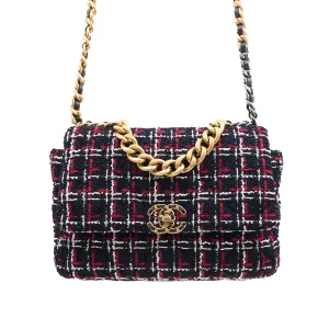 Chanel 19 Medium Tweed Flap Bag