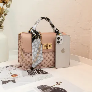 Charming Popular Fashion Printed Silk Scarf Crossbody Bags