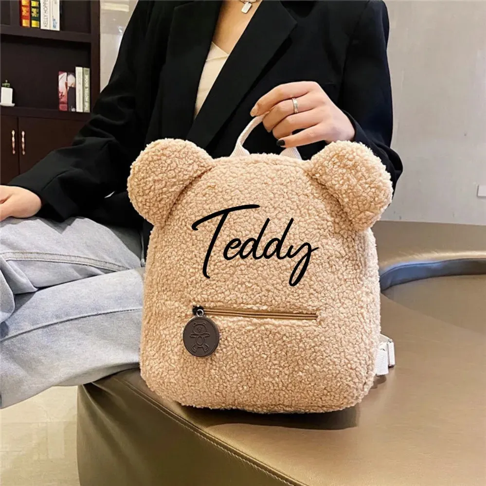 Children's Personalised Bear Backpacks
