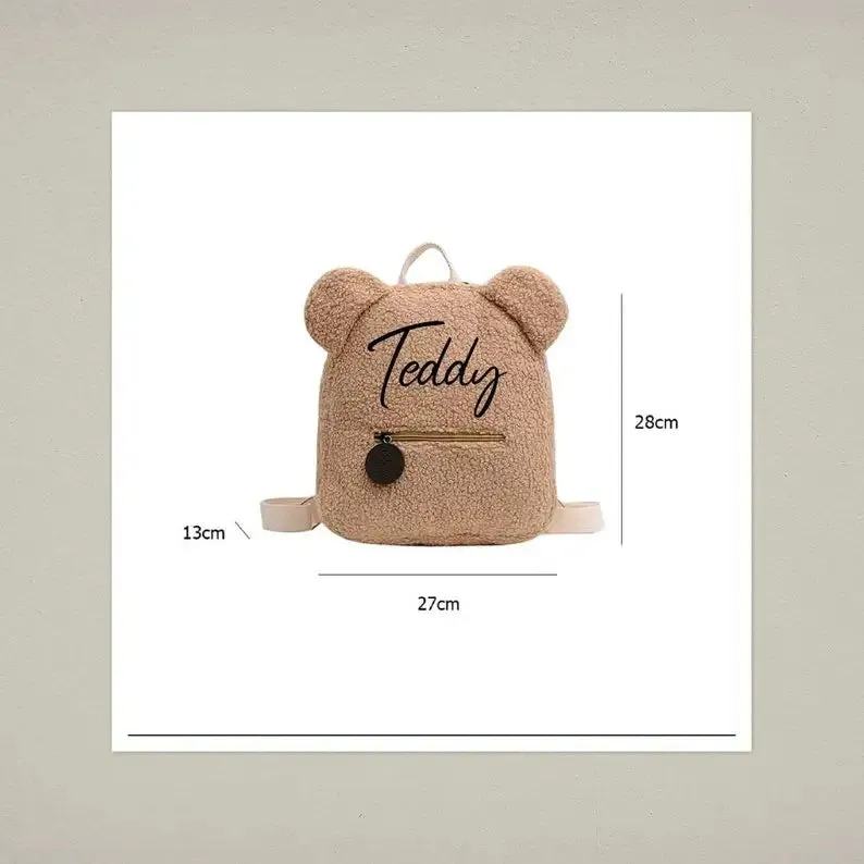 Children's Personalised Bear Backpacks