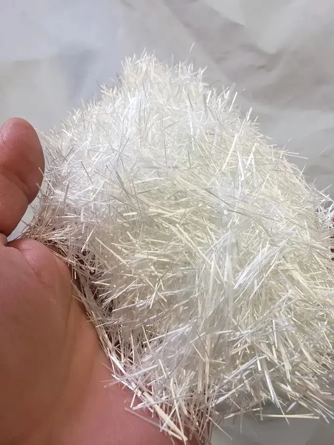 Chopped Fibers for Concrete GFRC Cement Countertops - 3/4" Length AR Crack Non (1, 1 LB)