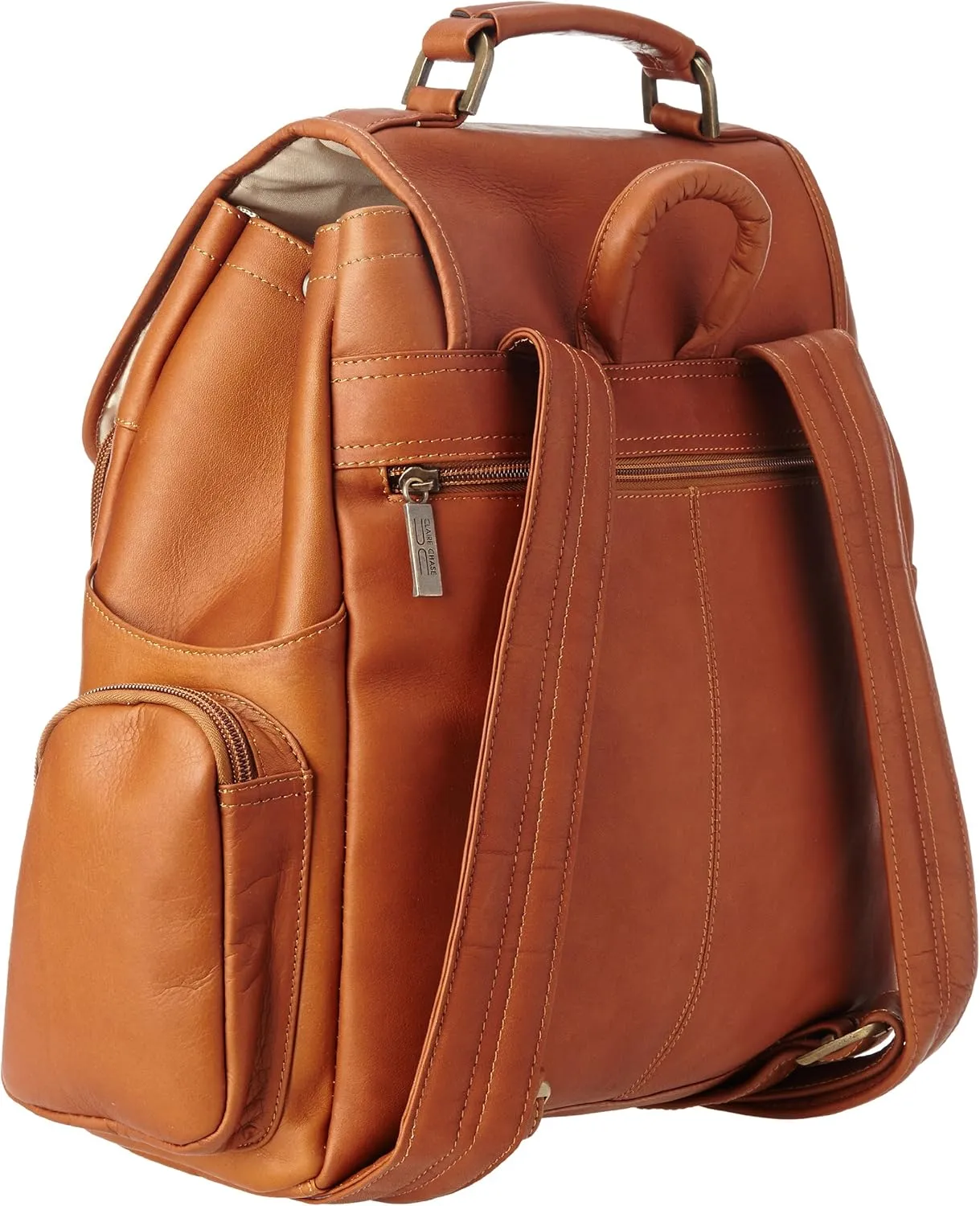 Claire Chase Uptown Back Pack, Saddle, One Size