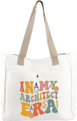 CMNIM Architect Gifts Tote Bag Architecture Gifts in My Architect Era Architecture Canvas Tote Bag Architect Graduation Gifts