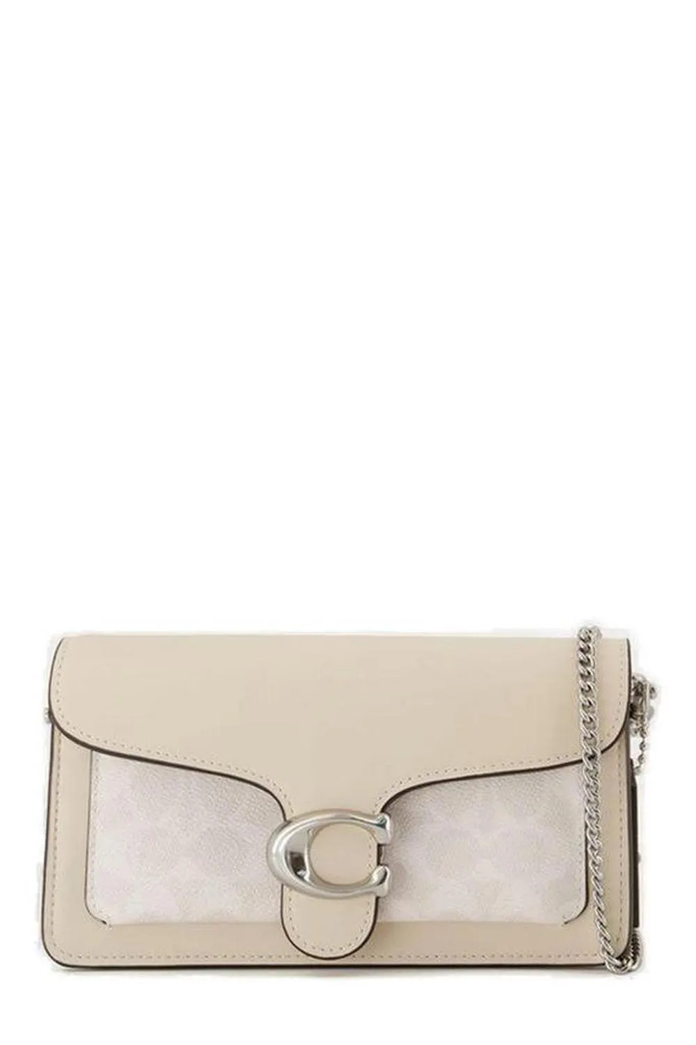 Coach Tabby Signature Chain-Linked Crossbody Bag