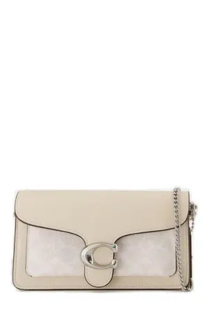 Coach Tabby Signature Chain-Linked Crossbody Bag