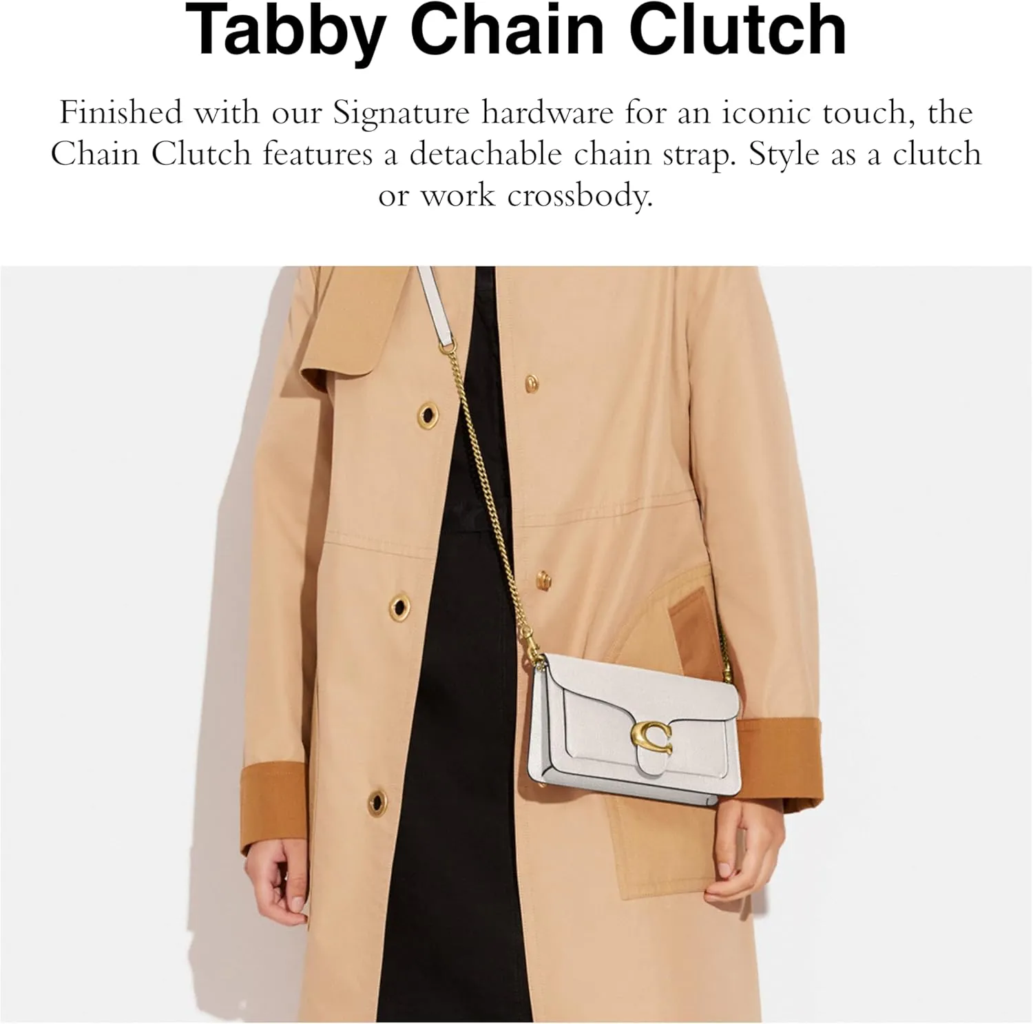 Coach Women's Tabby Chain Clutch
