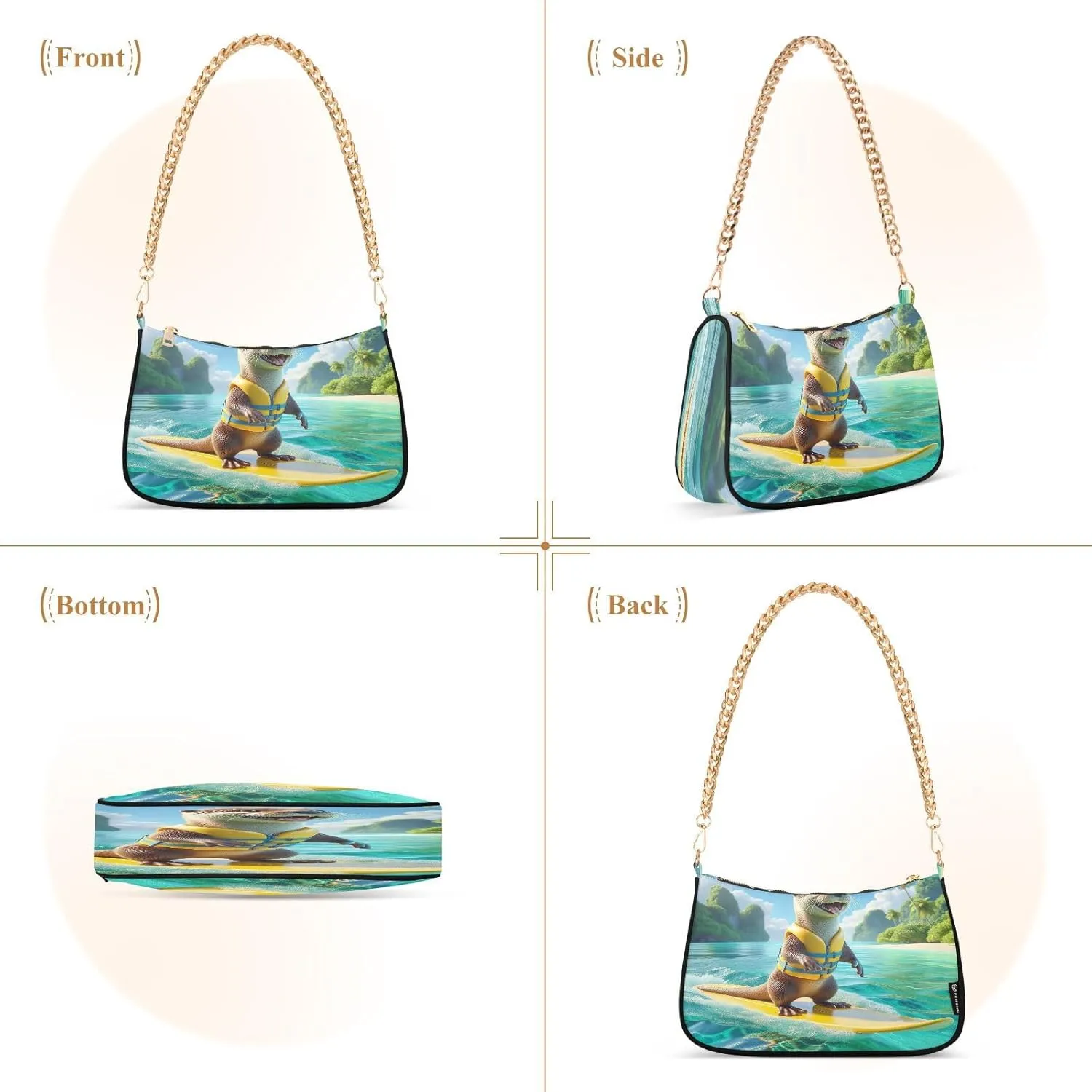 Colorful Graffiti Womens Purse, Crossbody Bag