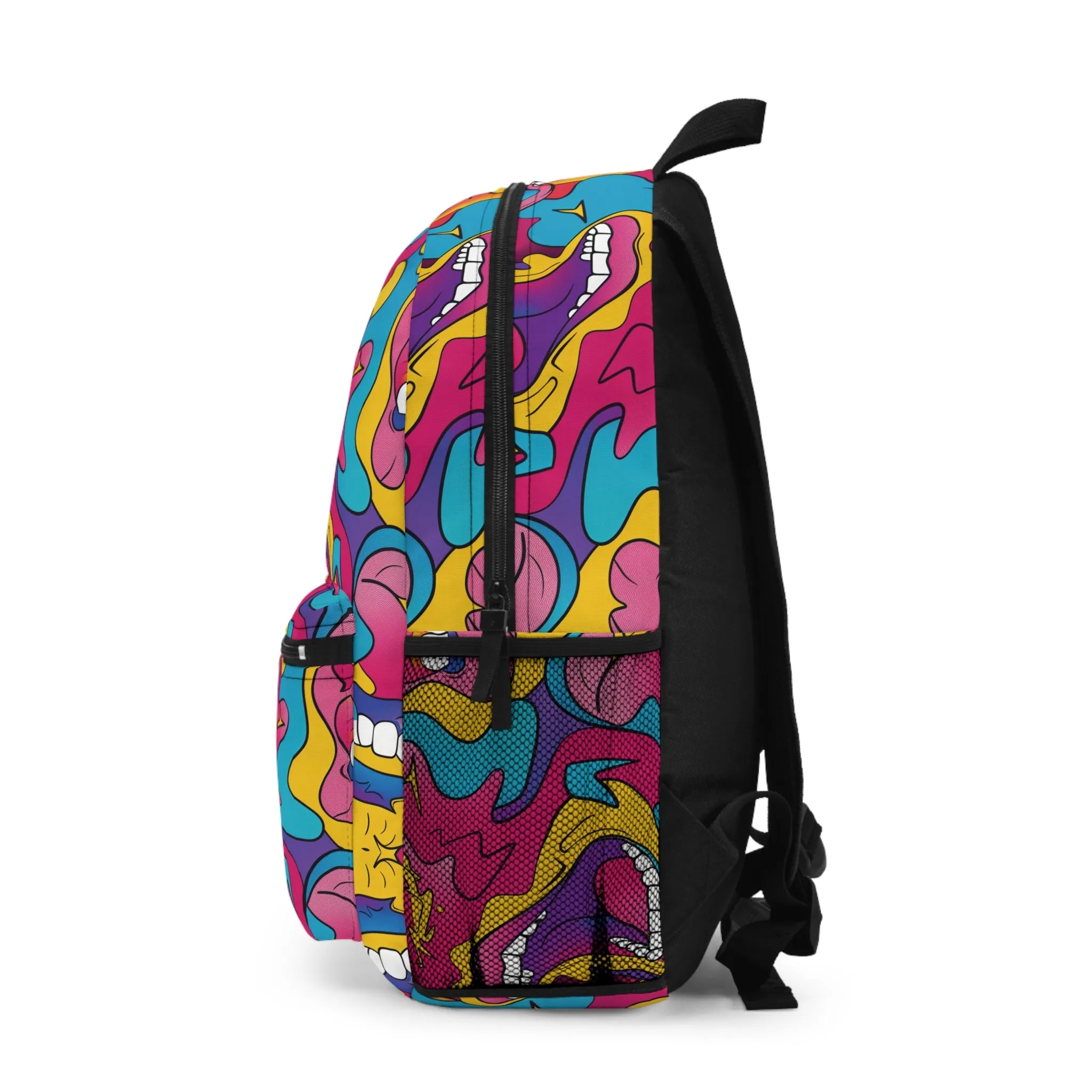 Comic Pattern Backpacks for Men Women Kids School Travel, Capacity School Backpacks
