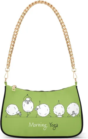 Cross Body Bag Gingham Red White Tote Bag Chain Bag Shoulder Bag Handbag Purse for Women