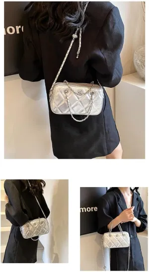cross-body bag Premium Crossbody Lingerie Chain Bag