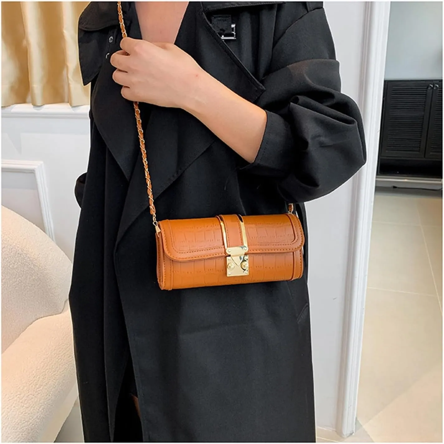 cross-body bag Stone Crossbody Chain Bag