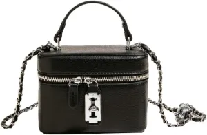 Crossbody Bag for Women Y2K Trendy Small Vegan Leather Hobo Purses Shoulder Handbags with Chain Strap