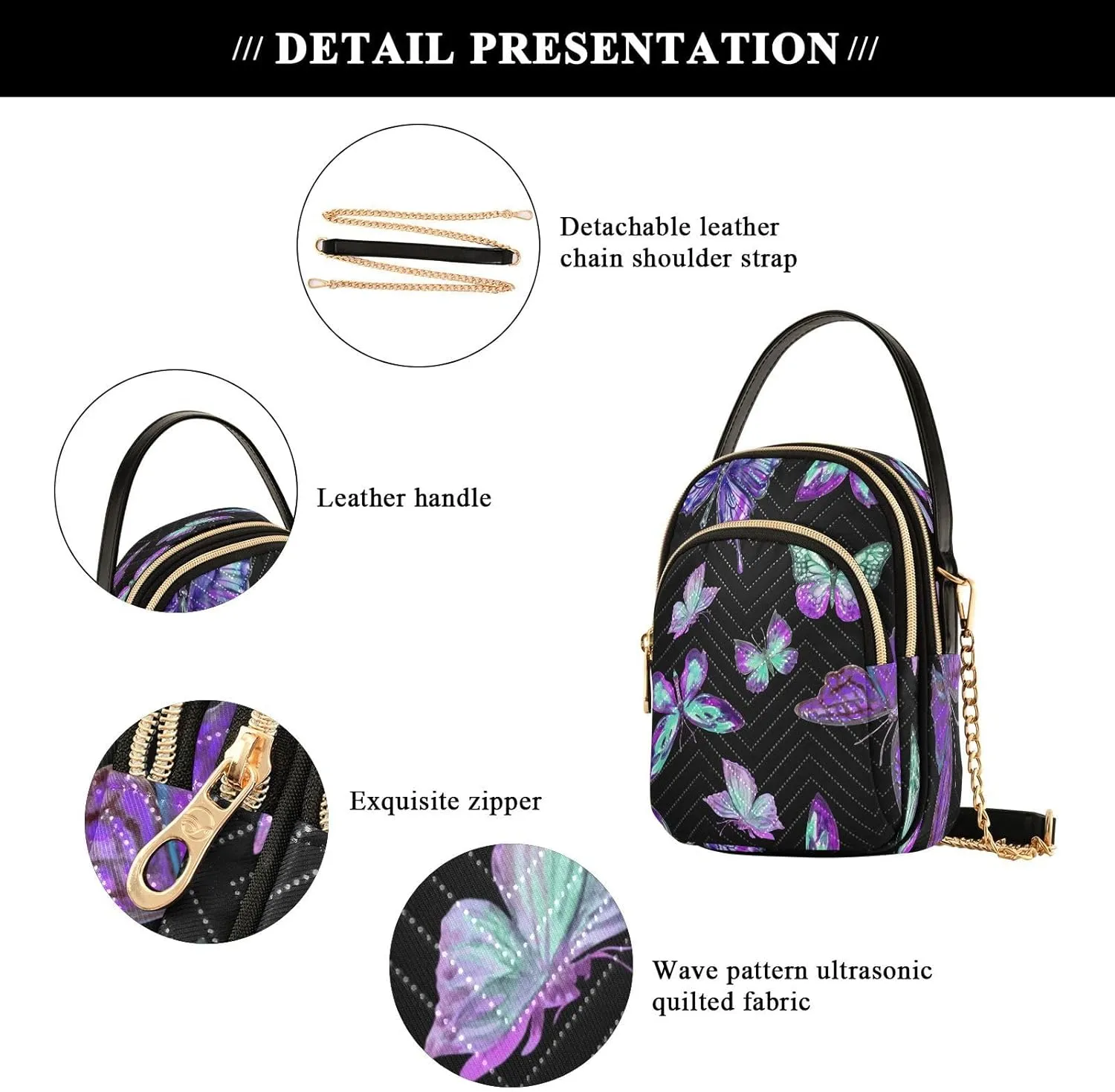 Crossbody Bags Crossbody Purse Chest Bag Indian Cute Owl for Women Trendy