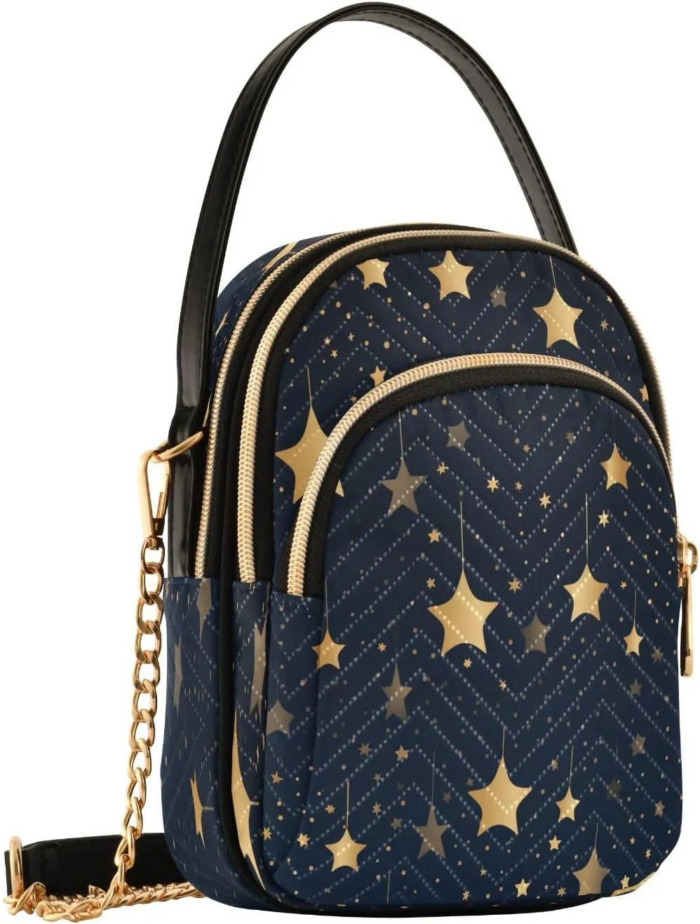 Crossbody Bags Crossbody Purse Chest Bag Sun Moon Stars Witch for Women Trendy