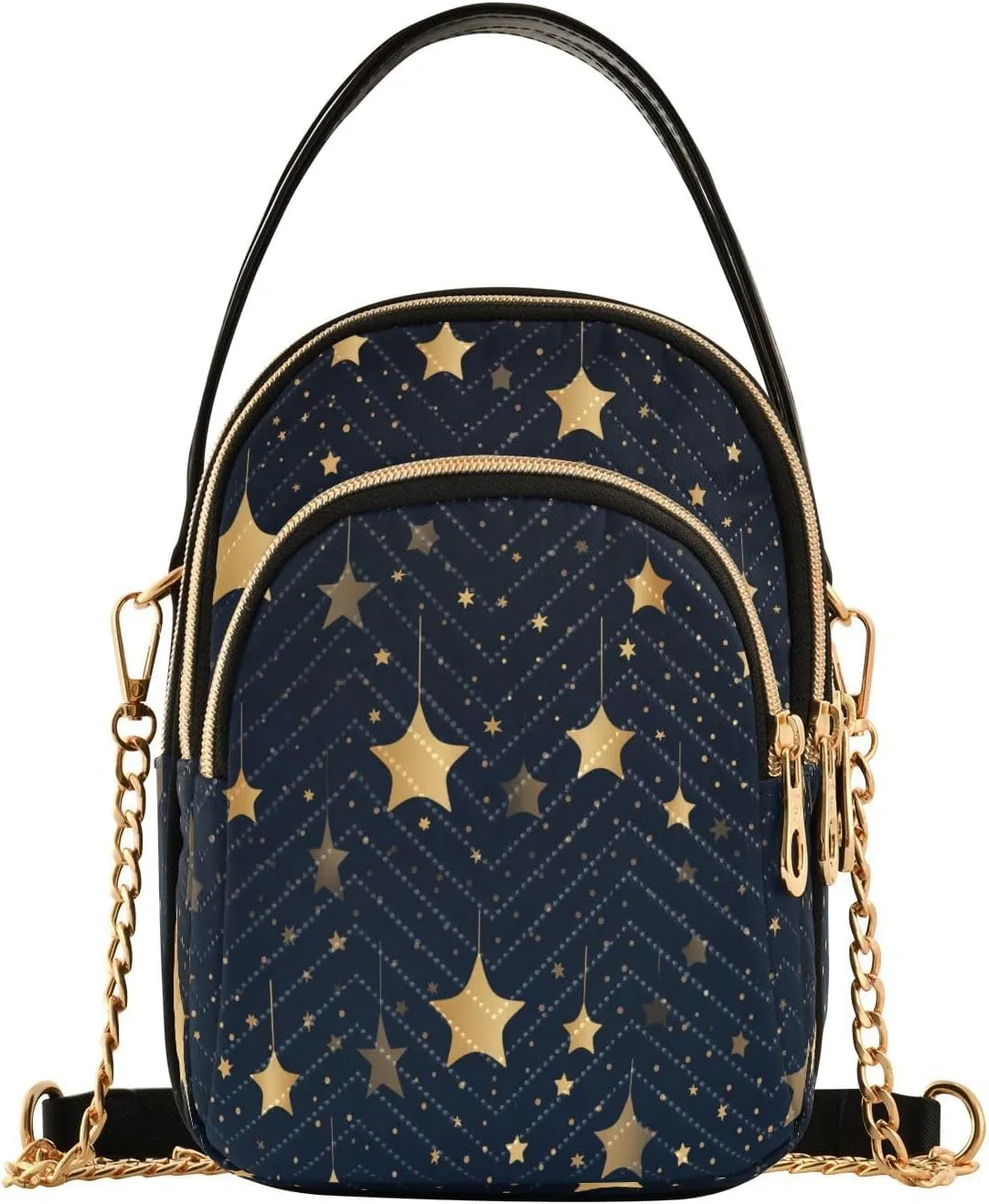 Crossbody Bags Crossbody Purse Chest Bag Sun Moon Stars Witch for Women Trendy
