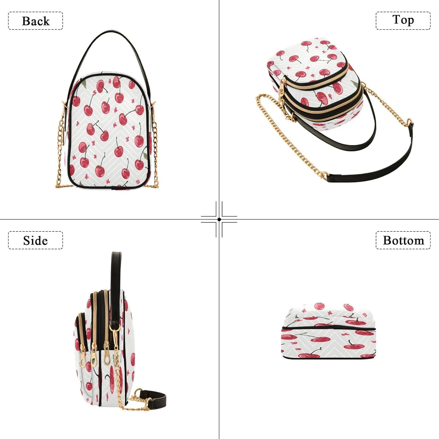 Crossbody Bags Crossbody Purse Chest Bag Sun Moon Stars Witch for Women Trendy