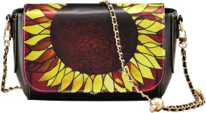 Crossbody Bags for Women Trendy Women's Black Shoulder Bag Small PU Leather Flap Cross Body Bag Handbags