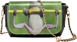 Crossbody Bags for Women Trendy Women's Black Shoulder Bag Small PU Leather Flap Cross Body Bag Handbags