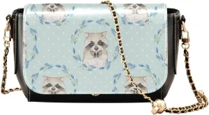 Crossbody Bags for Women Trendy Women's Black Shoulder Bag Small PU Leather Flap Cross Body Bag Handbags