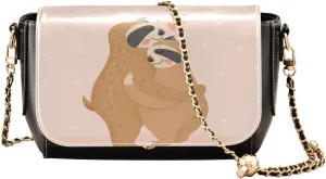Crossbody Bags for Women Trendy Women's Black Shoulder Bag Small PU Leather Flap Cross Body Bag Handbags