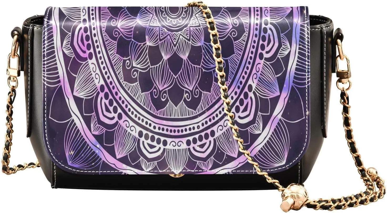 Crossbody Bags for Women Trendy Women's Black Shoulder Bag Small PU Leather Flap Cross Body Bag Handbags