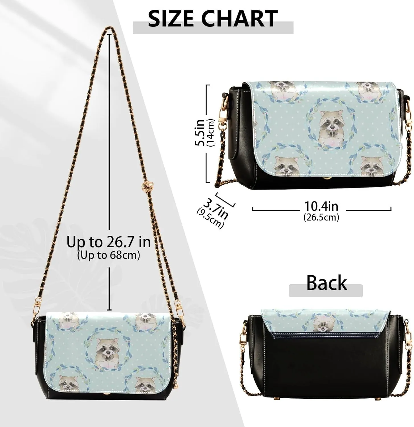 Crossbody Bags for Women Trendy Women's Black Shoulder Bag Small PU Leather Flap Cross Body Bag Handbags