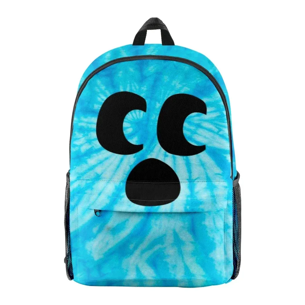Diamond Craftee Face Tie Dye Backpack for Girls Boys Travel Anime Backpacks for Teenage
