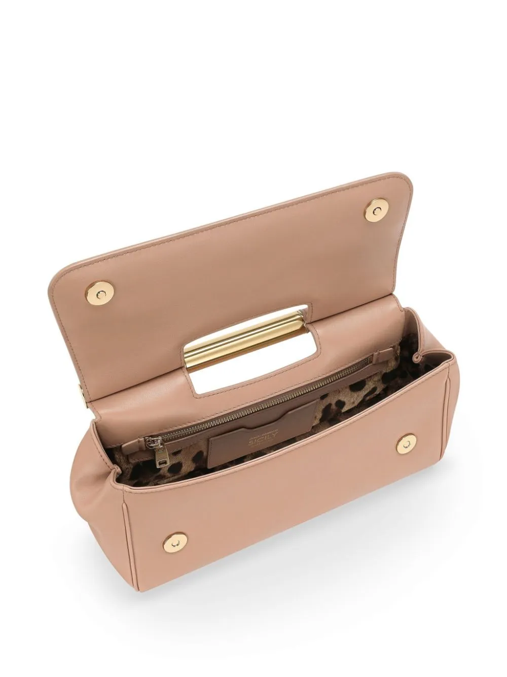 Dolce & Gabbana Sicily Medium Leather Clutch