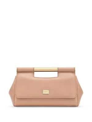 Dolce & Gabbana Sicily Medium Leather Clutch