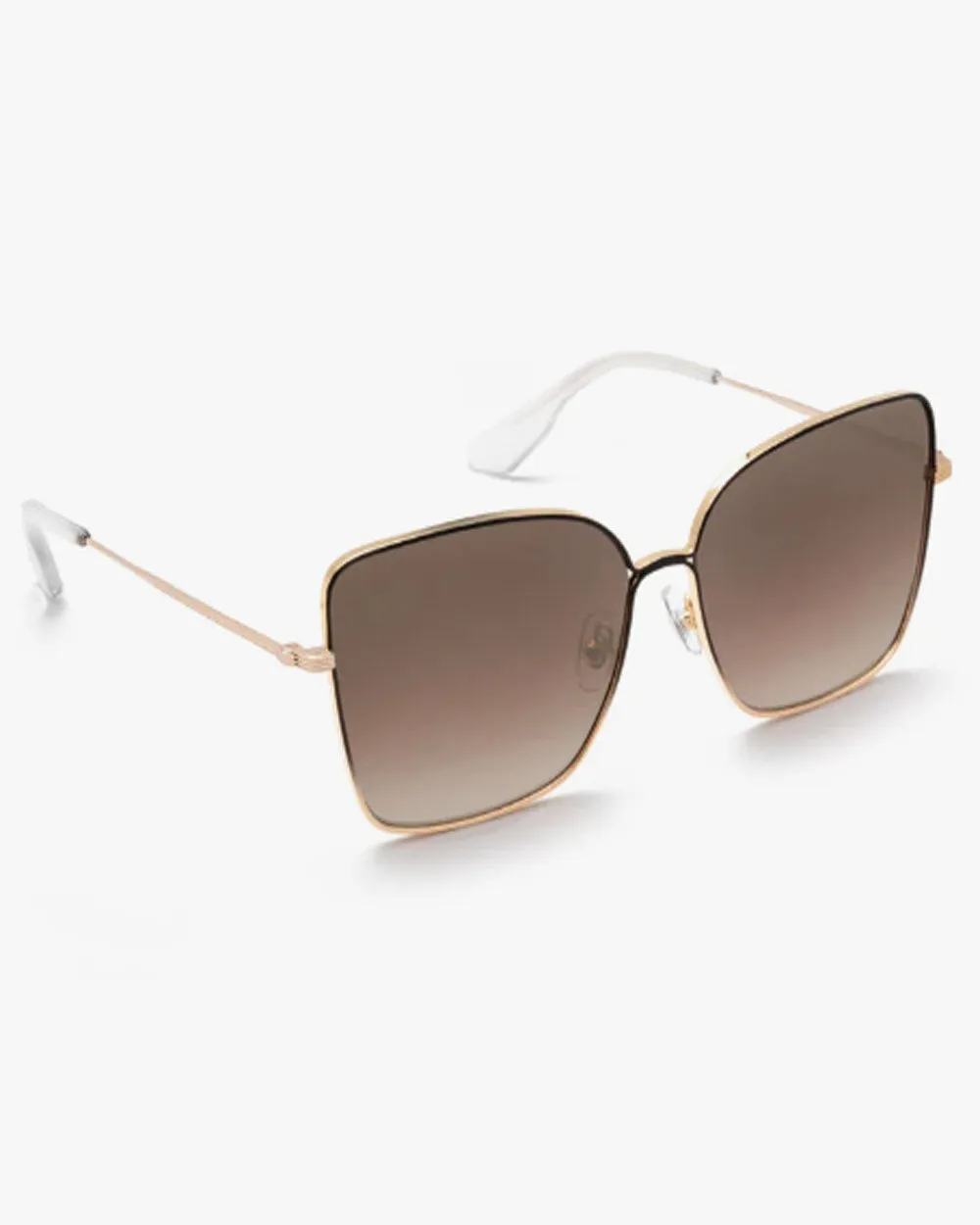 Dolly Sunglasses in Matte Black Fade