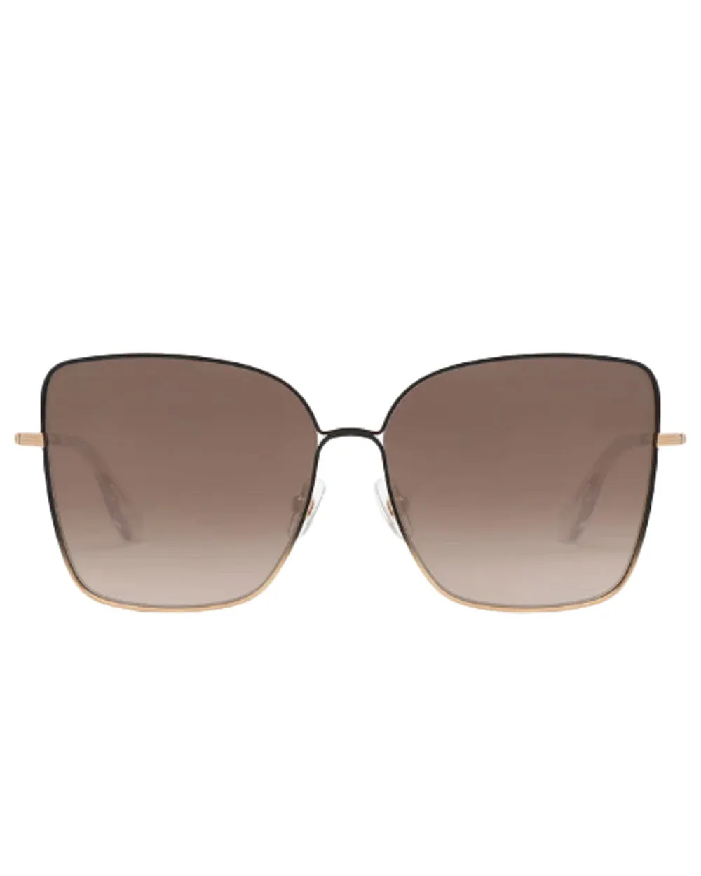 Dolly Sunglasses in Matte Black Fade