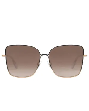 Dolly Sunglasses in Matte Black Fade