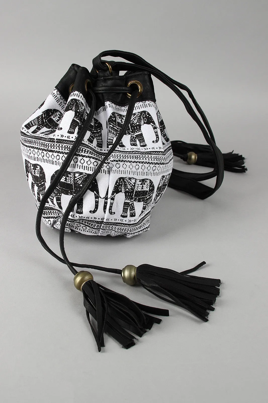 Drawstring Double Super affordable Elephant Indian Digital Bag Bucket