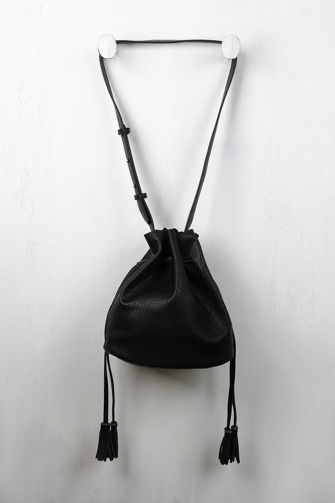 Drawstring Positive testimonials Small Double Perfectly constructed Bucket Bag