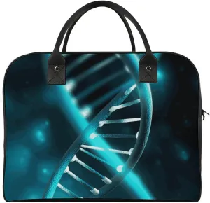 Duffle Bag for Travel Tote Bag Crossbody Bags Gym Bag Science Gene Strand Printed Shoulder Bag Travel Handbag for Men And Women