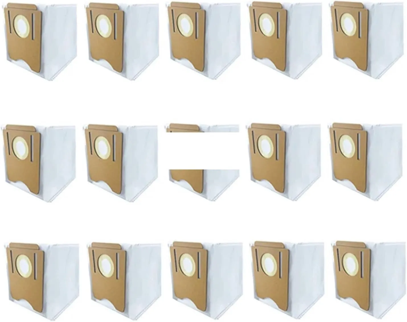 Dust Bag,Compatible For Midea,S8 S8  Robot Vacuum Cleaner Accessories Replacement Attachment Spare Parts Kit(15PCS)