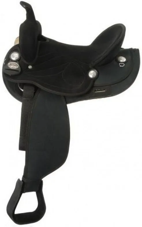 Eclipse by Tough1 Round Skirt Competition Saddle