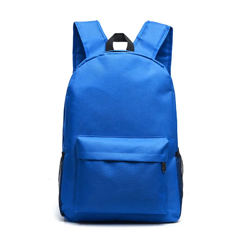 Elegant Slouchy Candy Color White Ditch Backpacks