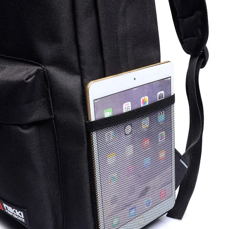 Elegant Slouchy Candy Color White Ditch Backpacks