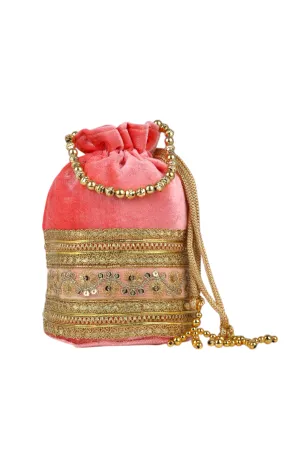 Embellished Potli bag 917426