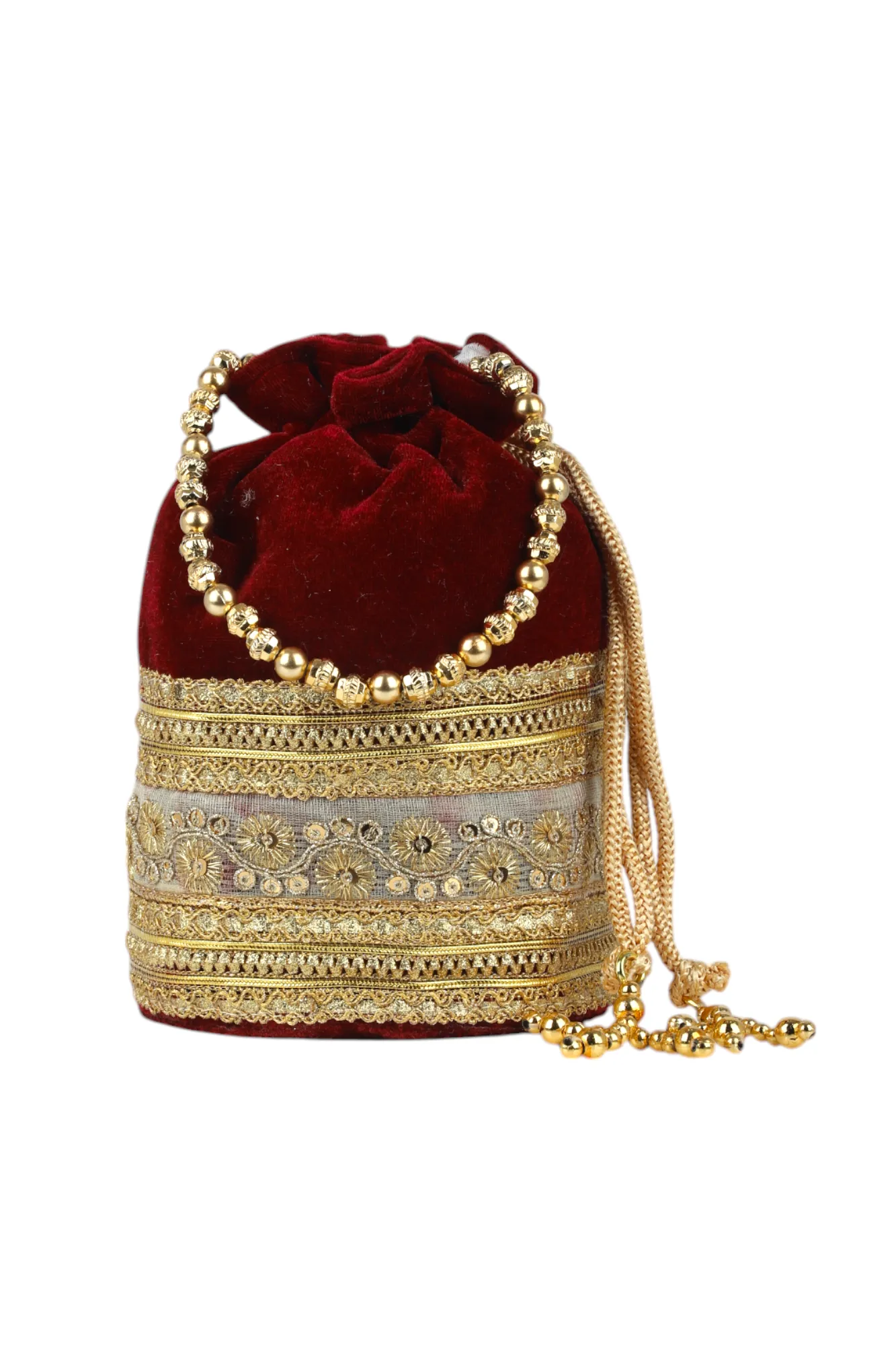 Embellished Potli bag 917426