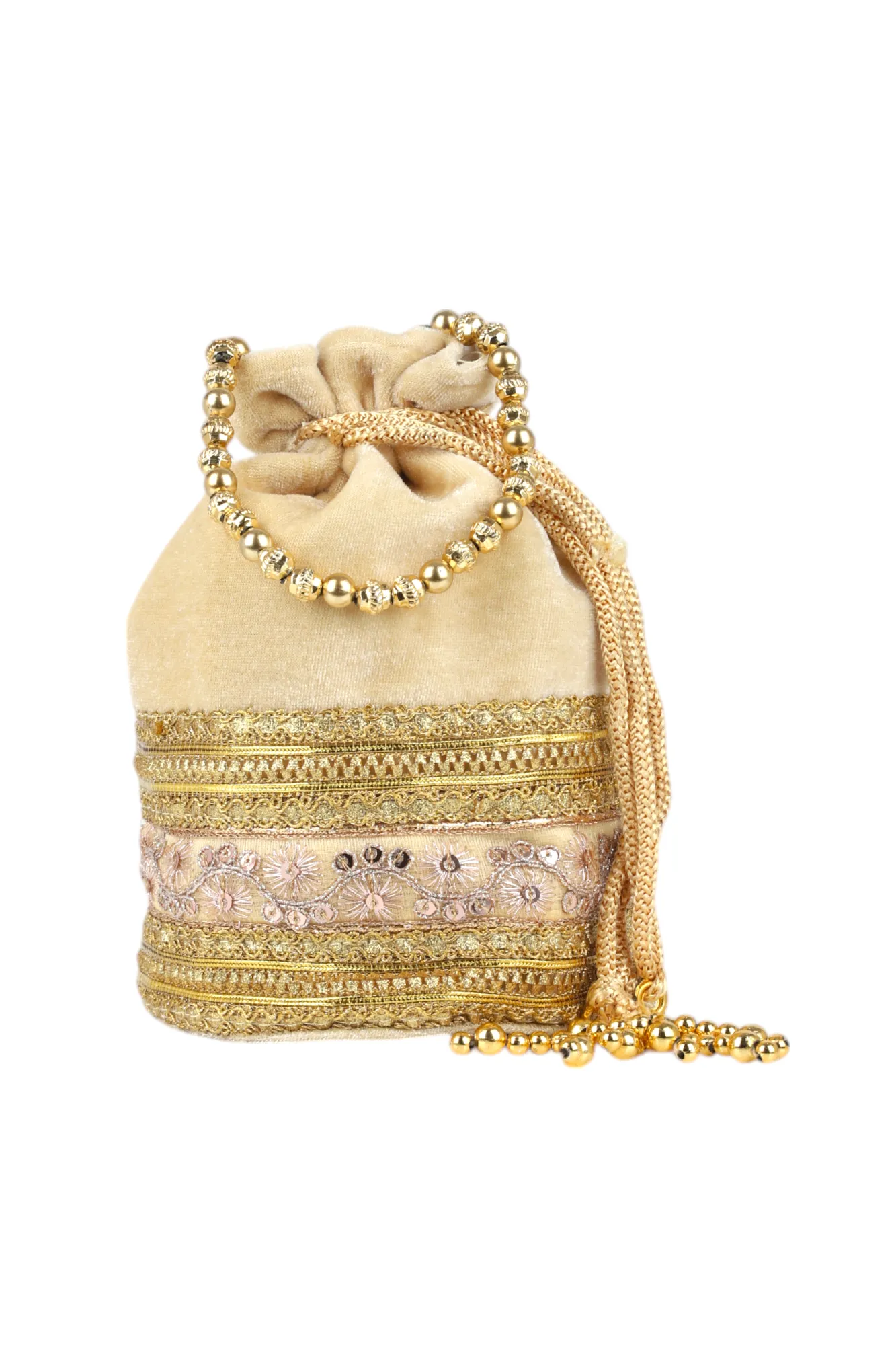 Embellished Potli bag 917426