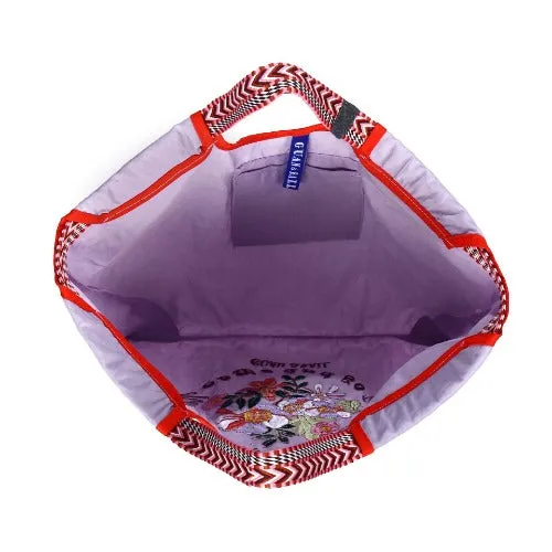 Embroidery Tote Bags Shopping Bag Cute Large Capacity,Animals