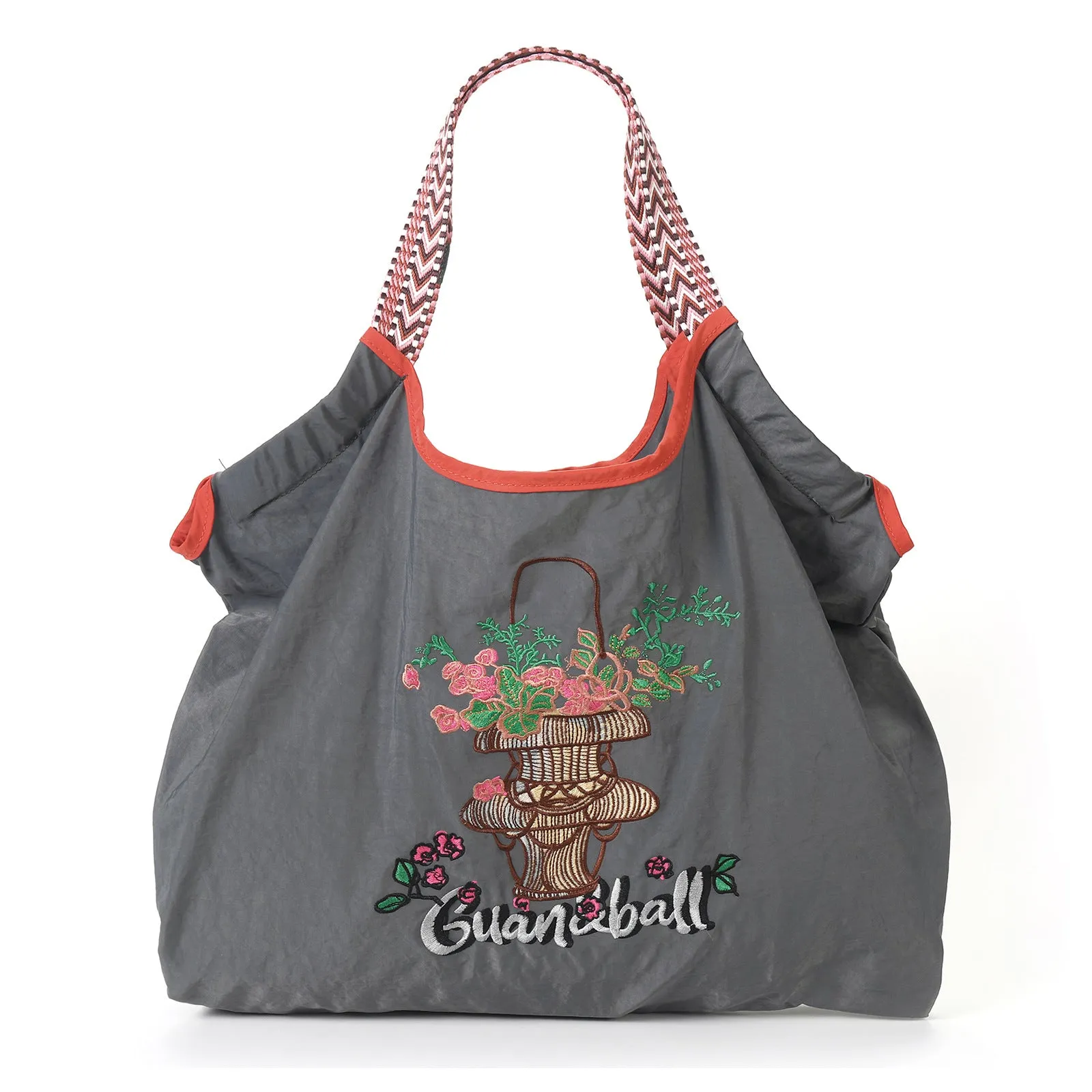 Embroidery Tote Bags Shopping Bag Cute Large Capacity,Animals