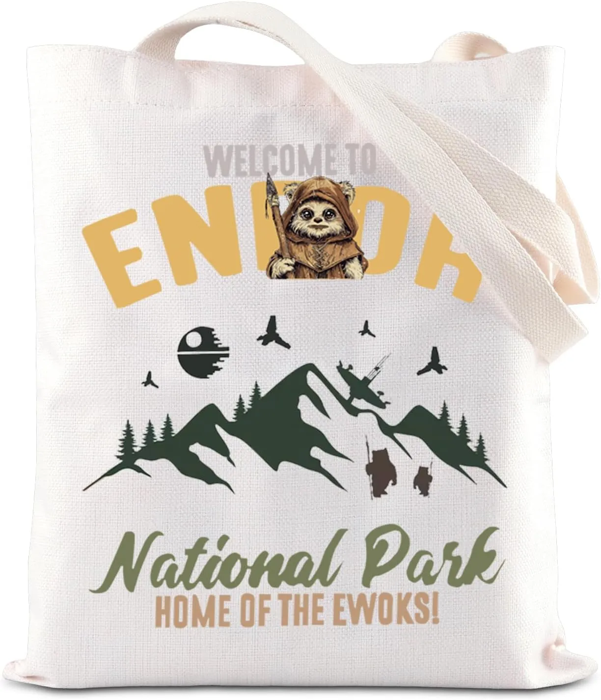 ENSIANTH Movie Inspired Merch National Park Tote Bag Park Ranger-Movie Fan Gift Friends Vacation Holiday Gi