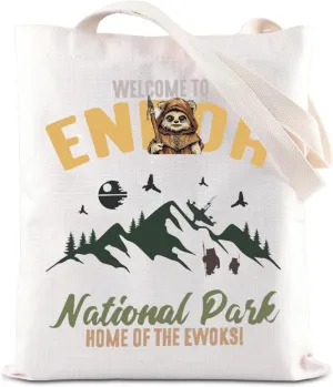 ENSIANTH Movie Inspired Merch National Park Tote Bag Park Ranger-Movie Fan Gift Friends Vacation Holiday Gi