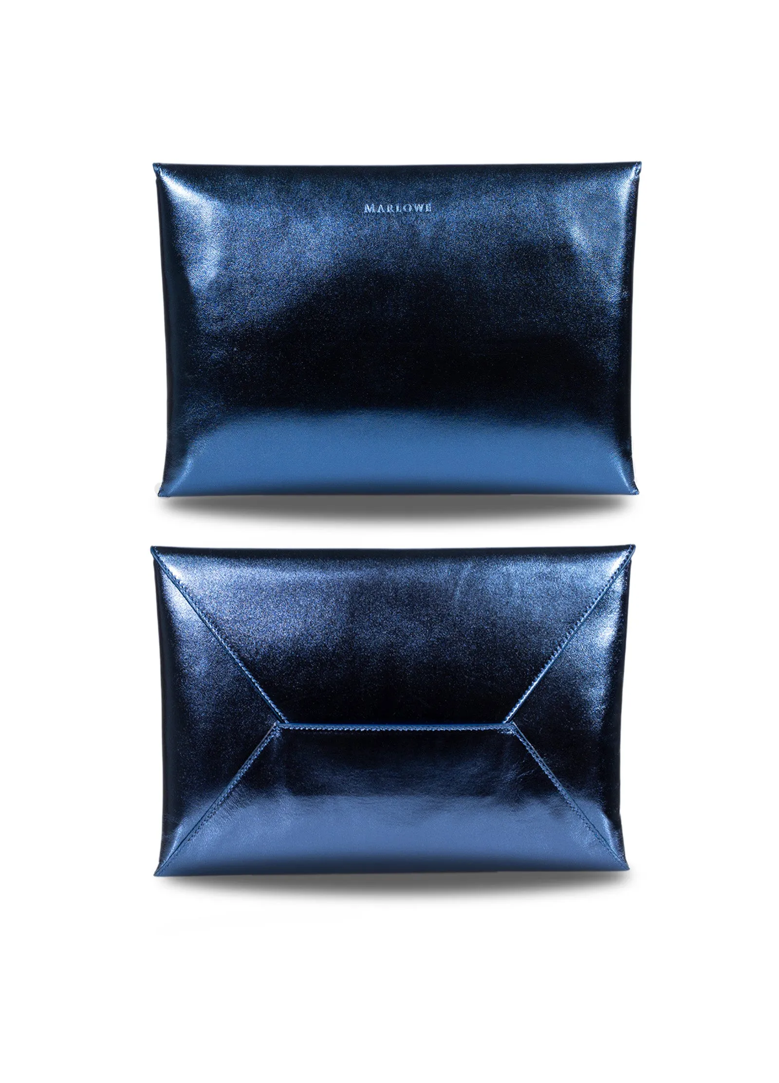 Envelope Leather Clutch Bag