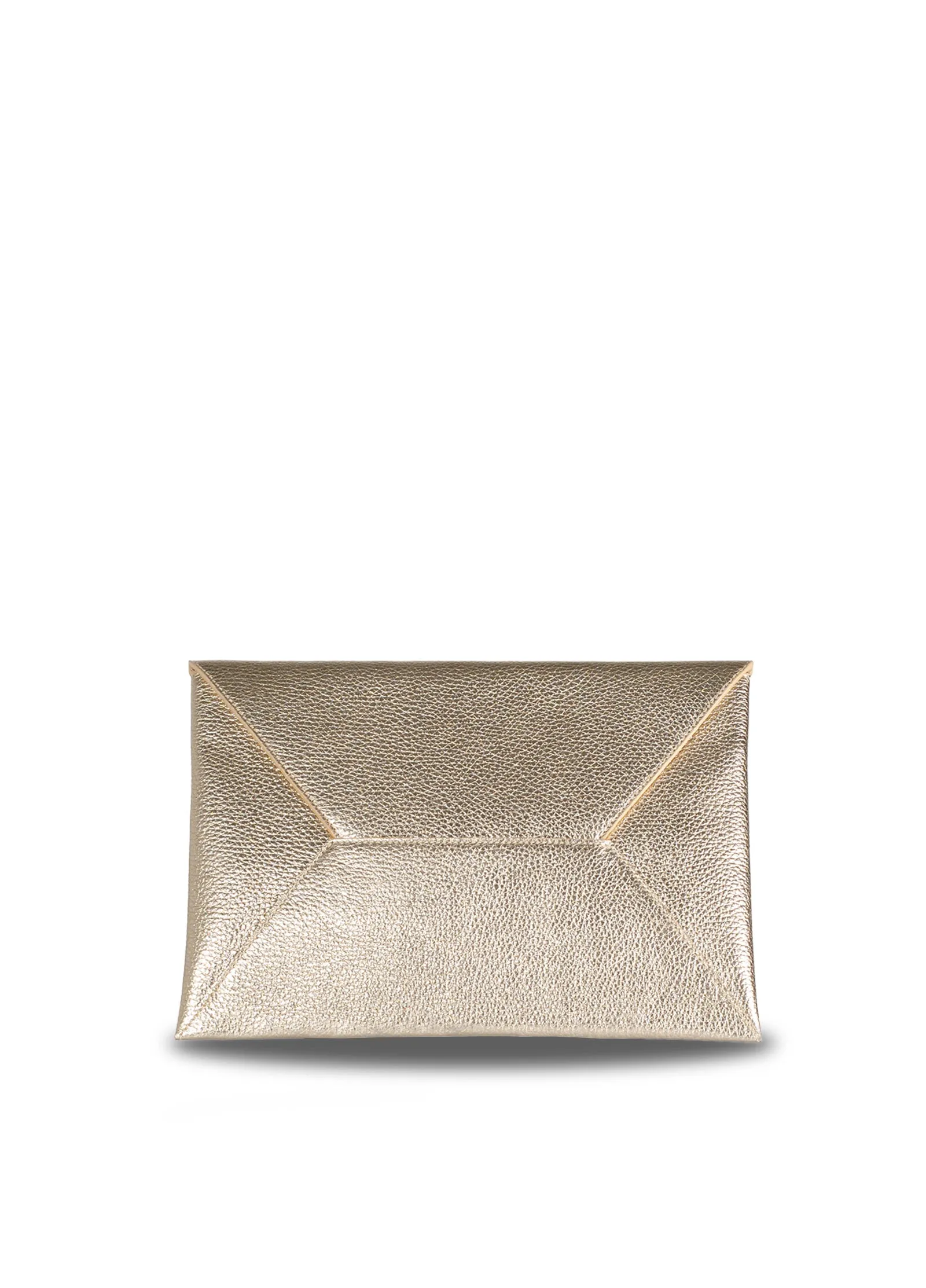 Envelope Leather Clutch Bag