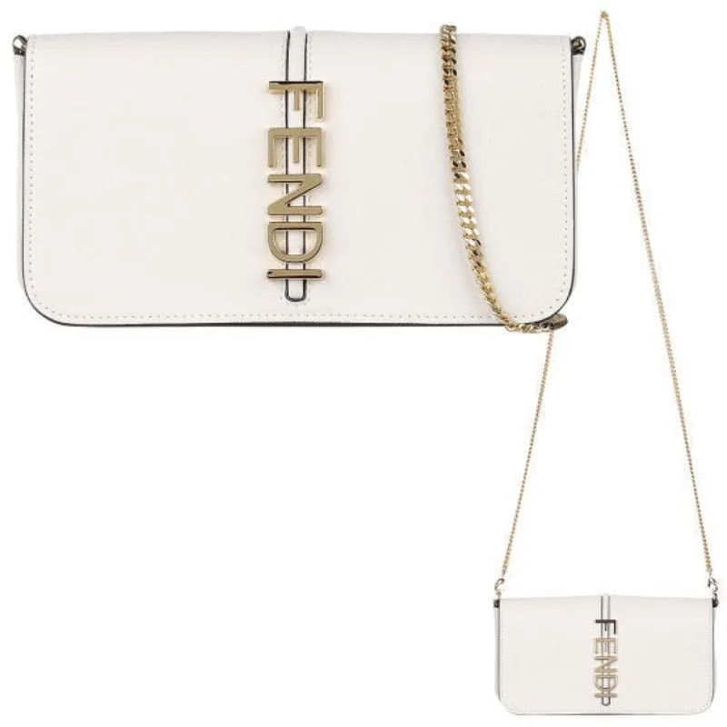 ESMEE - Fendigraphy Wallet On Chain White