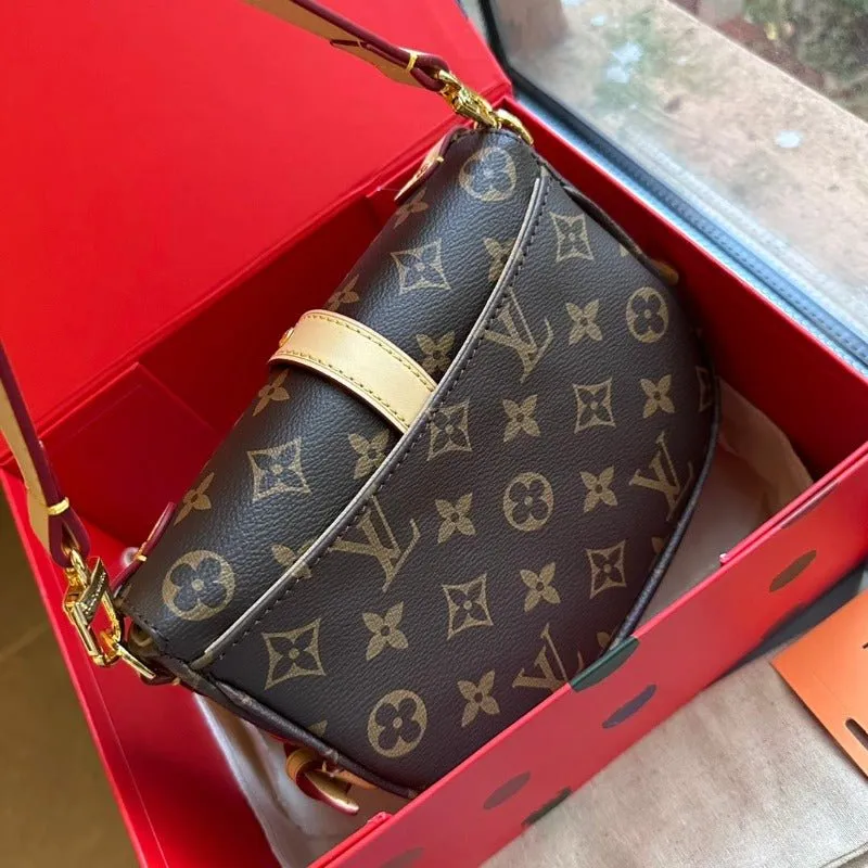 ESMEE - Monogram Saumur BB Bag Brown